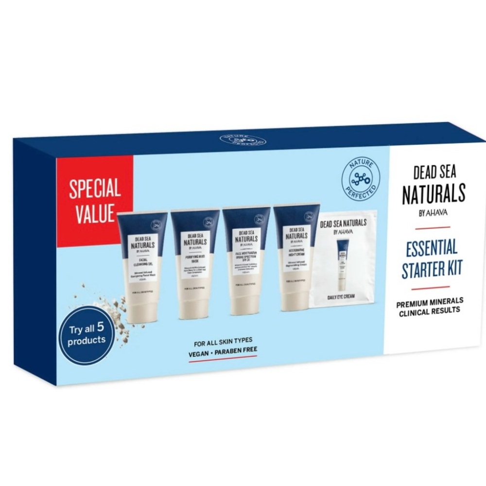 Dead Sea Naturals Essential Starter Kit by AHAVA